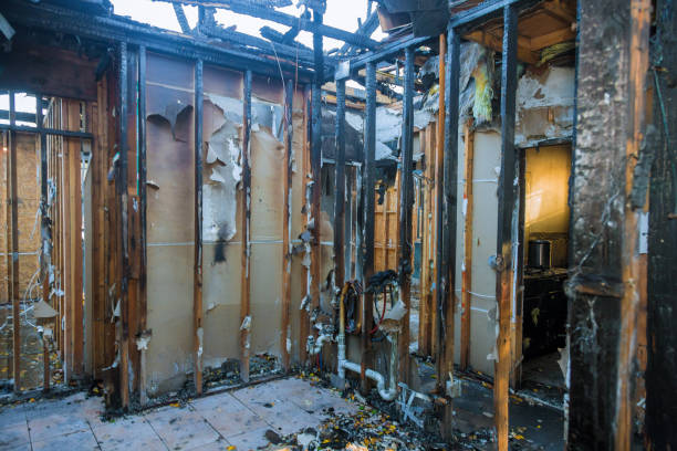 Professional Emergency Fire Cleanup technician working in Oil City, PA